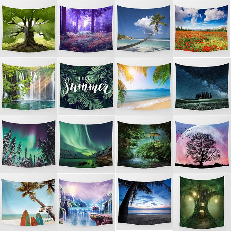 Лидер продаж модный красивый большой гобелен настенное украшение для дома с
