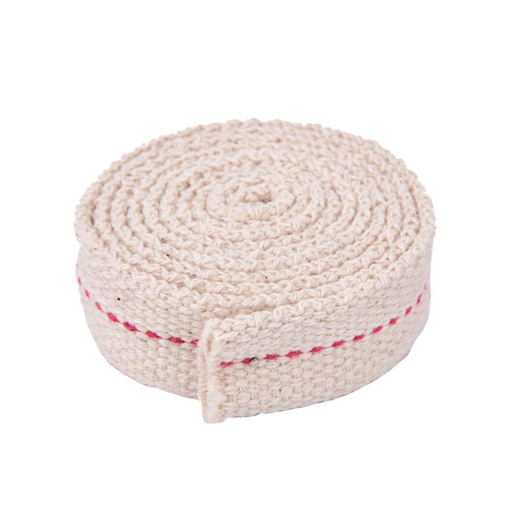 Материал для аксессуаров сделай сам 1 м прочный плоский фитиль из хлопка