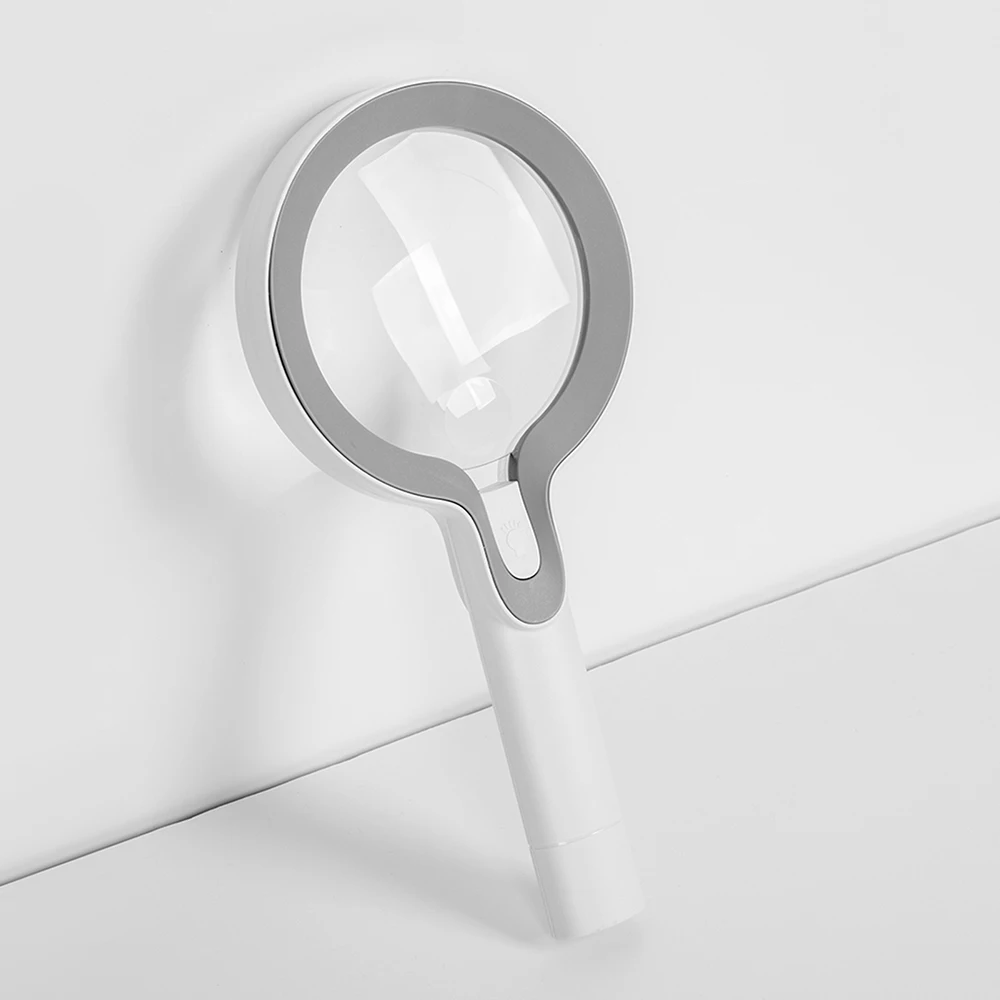 

Double Lens Magnifier 10X&5X Magnifier Magnifying Glass Lens Diameter 3 Brightness Levels for Reading Inspection Repair Work
