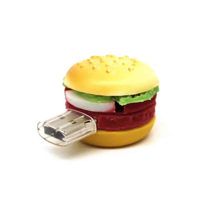 Мультяшная модель торта ручка для мороженого диск 128 МБ 4 ГБ USB флеш-накопитель пончик/кофейная чашка Флешка 8 ГБ/16 ГБ/32 ГБ/64 ГБ фри/Пицца - Цвет: 9