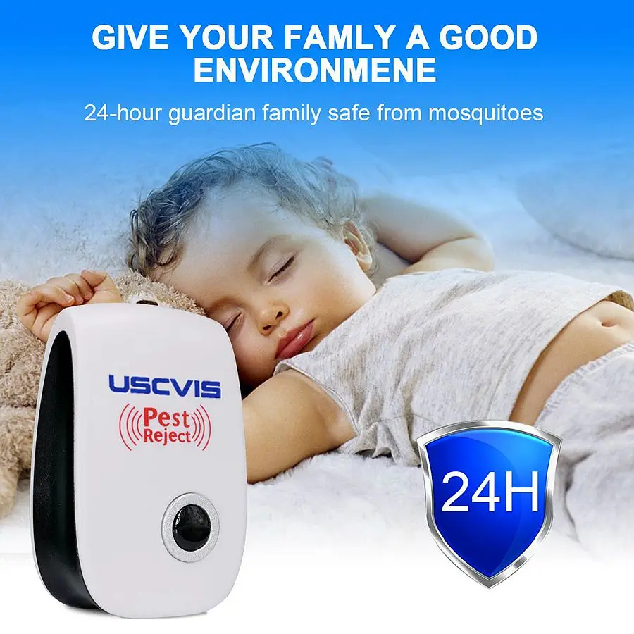 Ультразвуковой Отпугиватель вредителей электронный средство для борьбы с