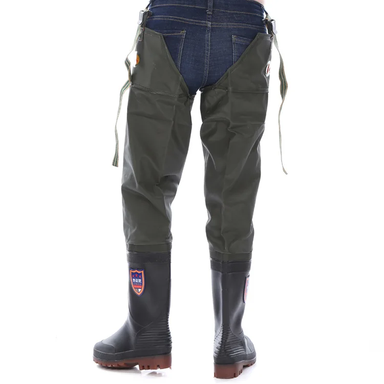 Водонепроницаемые штаны Утепленные ботинки Водонепроницаемая рыболовная обувь