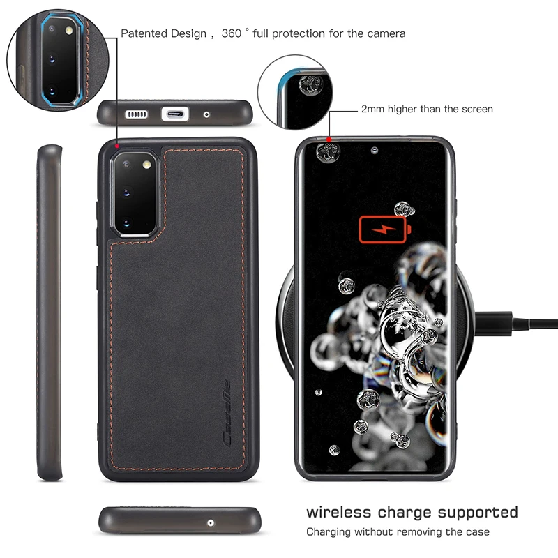 

17 Card Slots Case For iPhone SE 2020 Max Detachable Magnetic Wallet Phone Case For iPhone 11 11 Pro Max 8 7 Plus Flip Cover