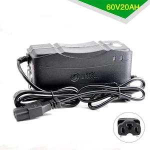 new 60v 20ah smart electric bike scooter charger for rechargeable agm gel lead acid battery 12ah 30ah dc 74v 2 8a t connector free global shipping