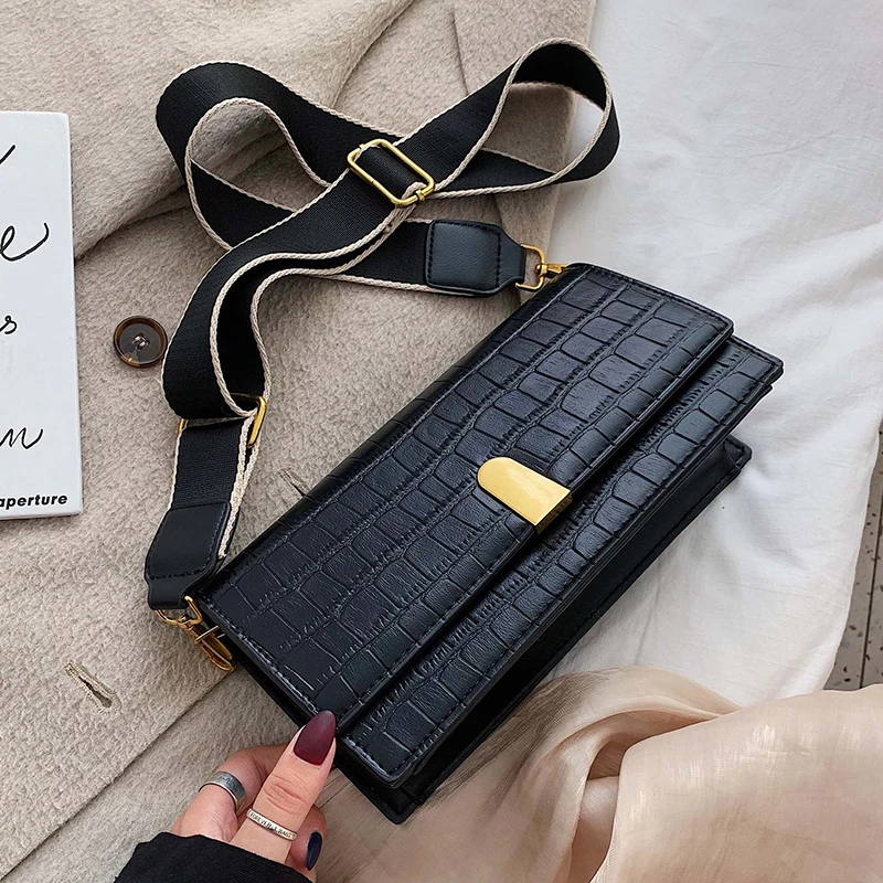 

Винтажная модная женская сумка с клапаном, новинка 2020, Высококачественная кожаная женская дизайнерская сумка, сумки-мессенджеры на плечо с ...