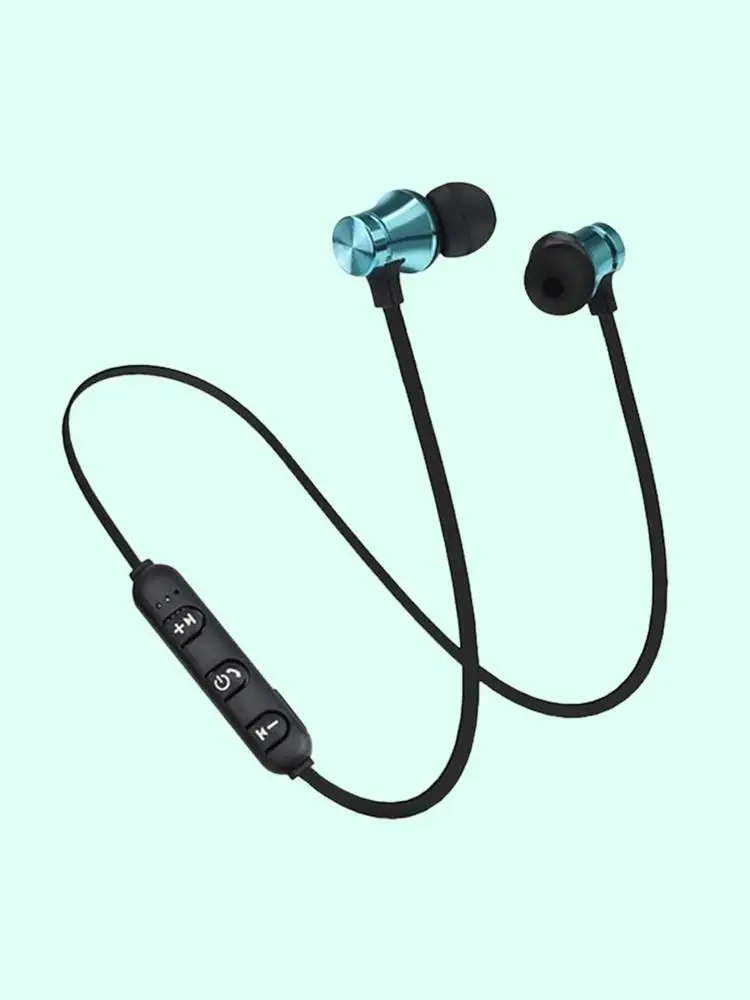 Neckband In-Ear Earphone With Mic XT11 Magnetic Adsorption Wireless Bluetooths Headset Sports Gaming Headphone Wired All Phones