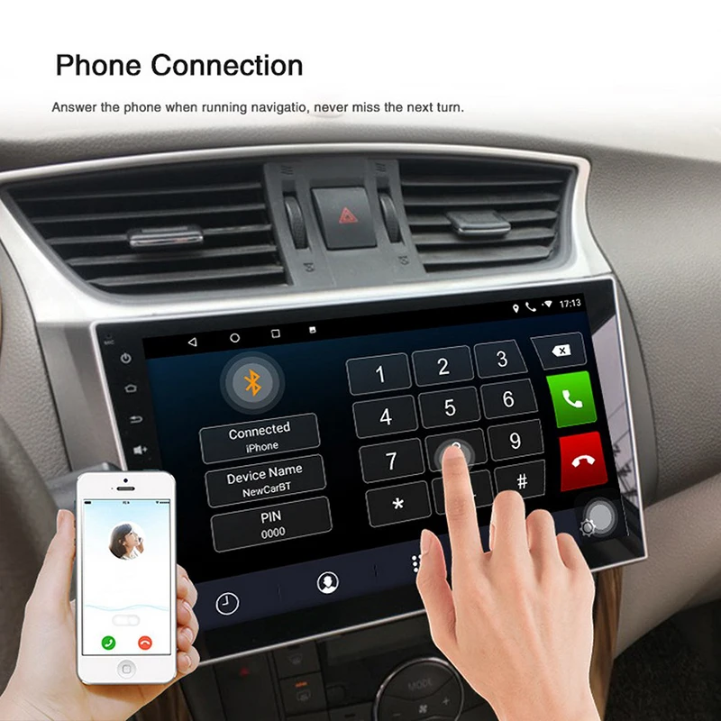 1 Гб + 16 ГБ 2 Din Android9.1 10 &quot ВЫСОКАЯ ЧЁТКОСТЬ мультимедийный плеер для Nissan Sentra 2012 2015