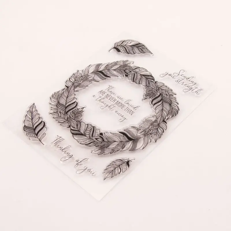 

Wreath Seal Stamp with Cutting Dies Stencil Set DIY Scrapbooking Embossing Photo