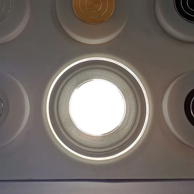 Lámpara de techo redonda empotrada para interiores, luz descendente LED de 5W, 9W, 12W, 15W, 18W, CA de 220V, 230V, 240V, iluminación de interior, blanco cálido y frío