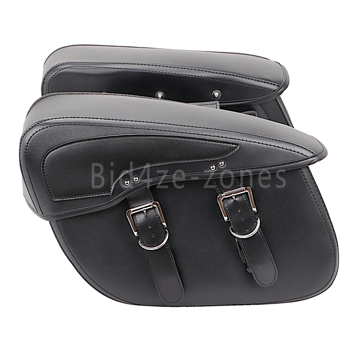 Мотоциклетная седельная сумка из искусственной кожи водонепроницаемая багажная