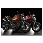 Ducati Monster 696, Картина на холсте с мотоциклом, постер с транспортными средствами, настенные картины с принтом для гостиной