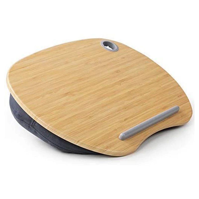 Подставка под ноутбук компьютерный стол с подушкой ленивый для учебы отверстием