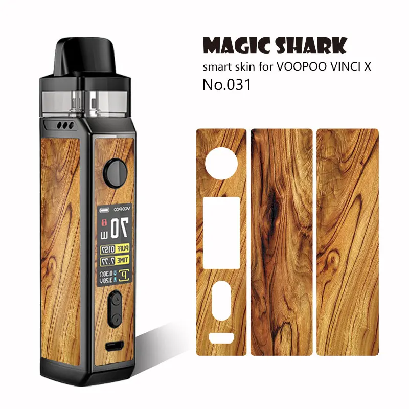 2.5D лист Череп Бэтмен звезда небо цветок деревянный принт капсула наклейка пленка