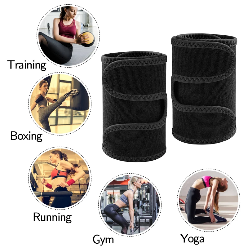 Тонкий триммер для рук обертывание формирователь сауна пот лента сжатие рукавов