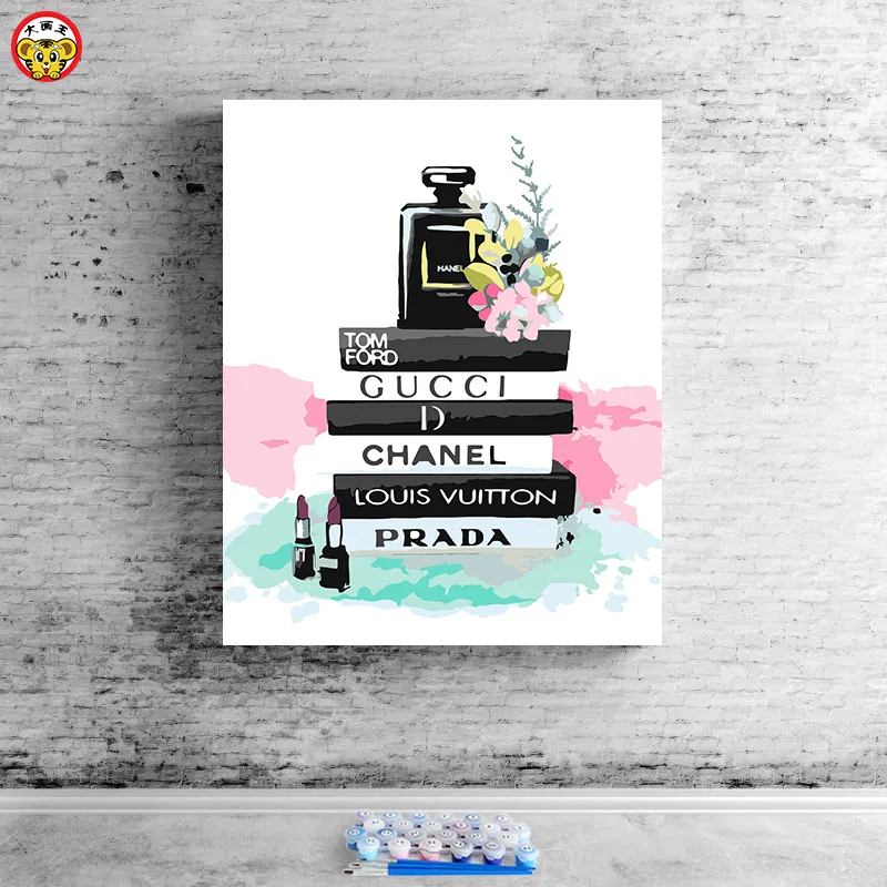 Картина по номерам художественная краска номеру DIY Цифровая живопись рисование