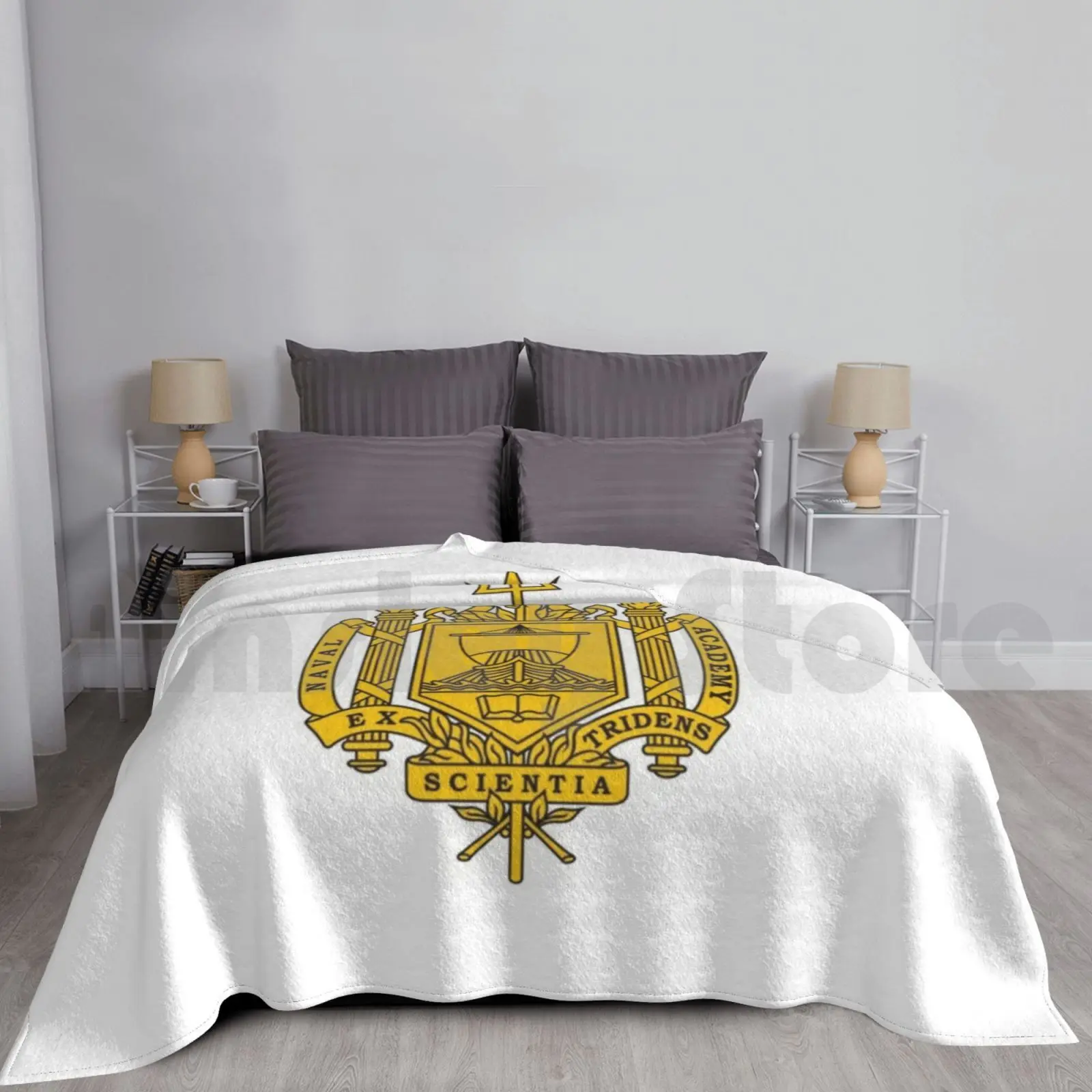 

Одеяло для дивана в стиле военно-морской Академии США