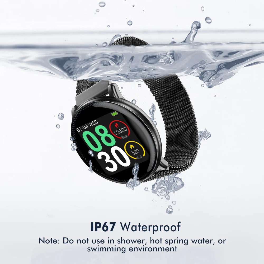 UMIDIGI Uwatch2 Smart Watch For Andriod,IOS 1.3 inch Full Touch Screen IP67 reloj inteligente 7 Sport Modes Full Metal Unibody
