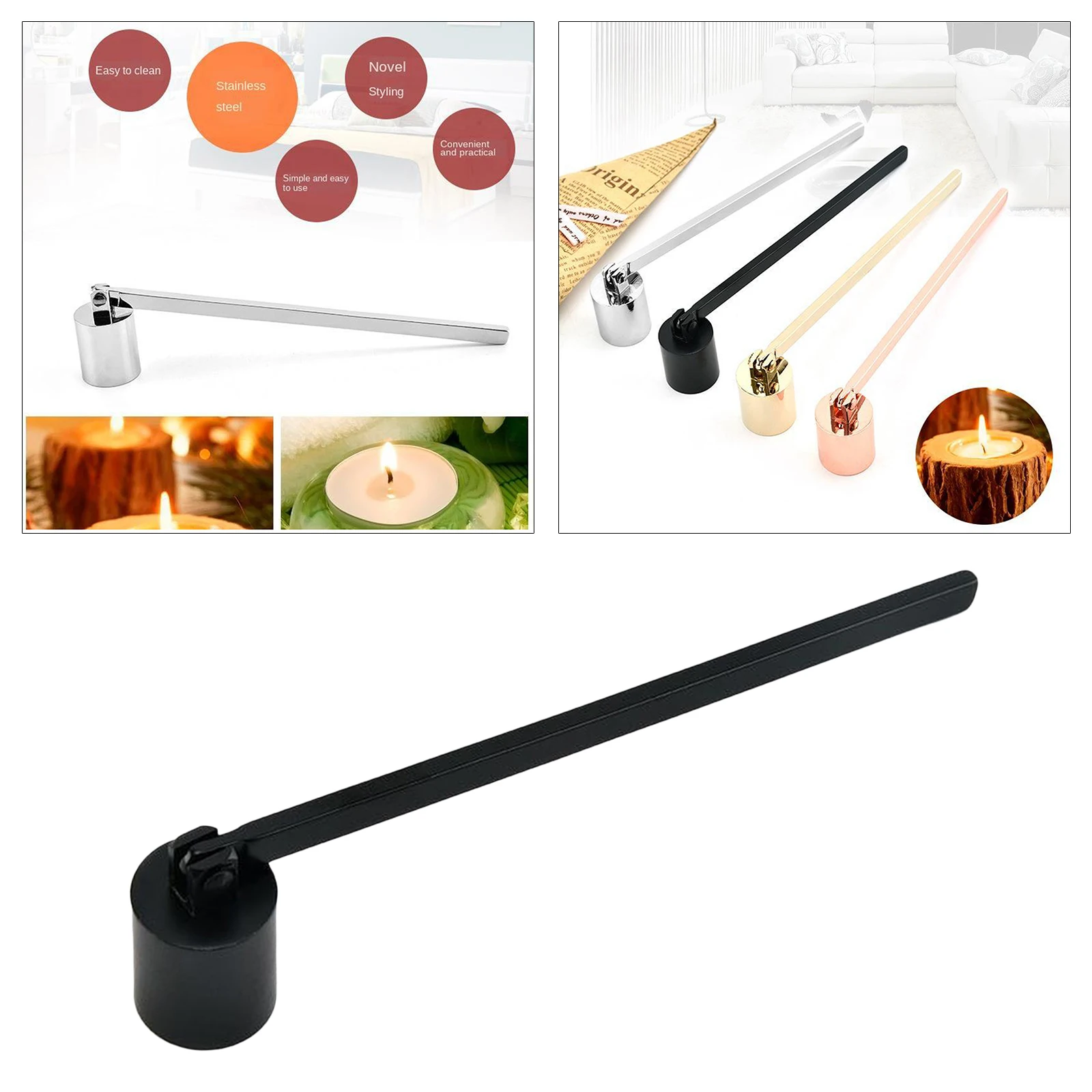 Принадлежности для свечей Snuffer тушения свечи фитилей АКС | Дом и сад