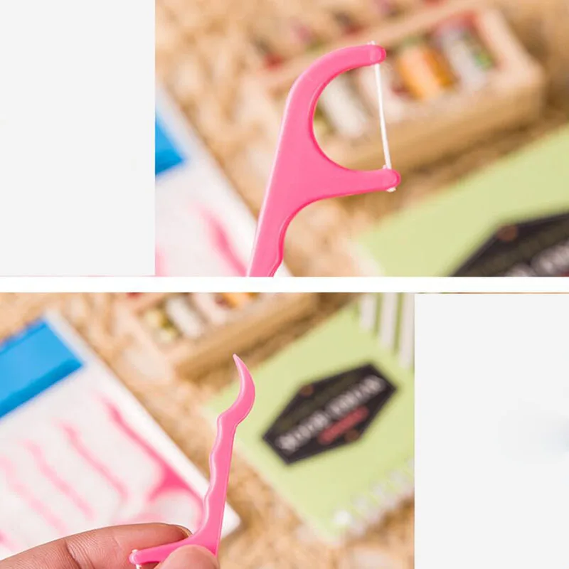 50 шт./пакет новый высококачественный инструмент для чистки десен пластиковая