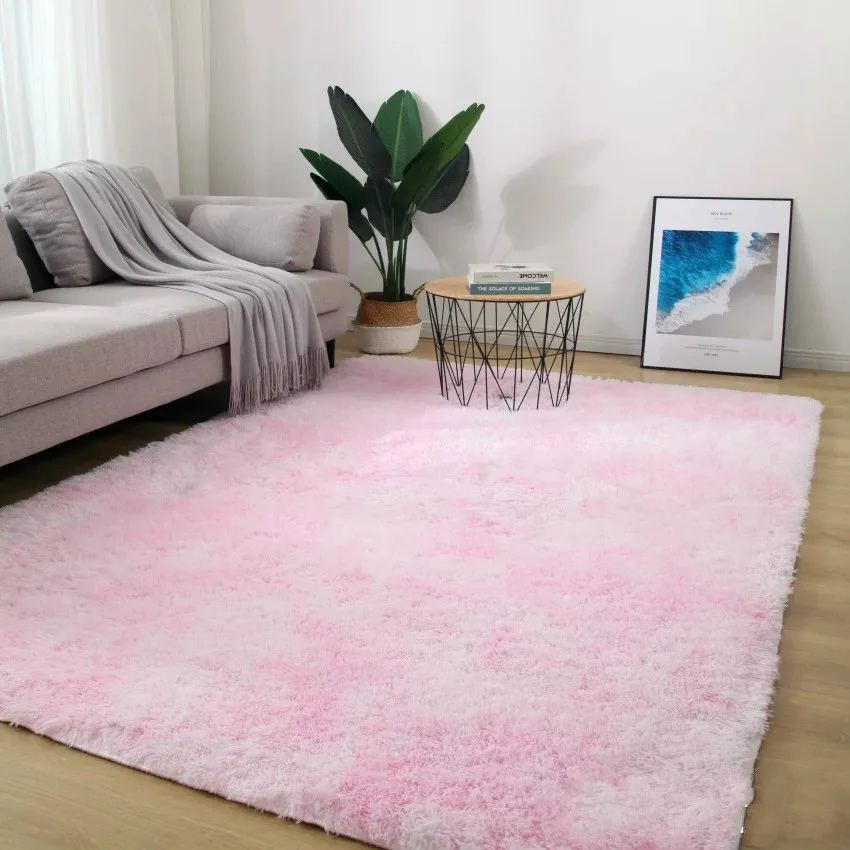 Цветные однотонные коврики утолщенный нескользящий коврик для ванной комнаты