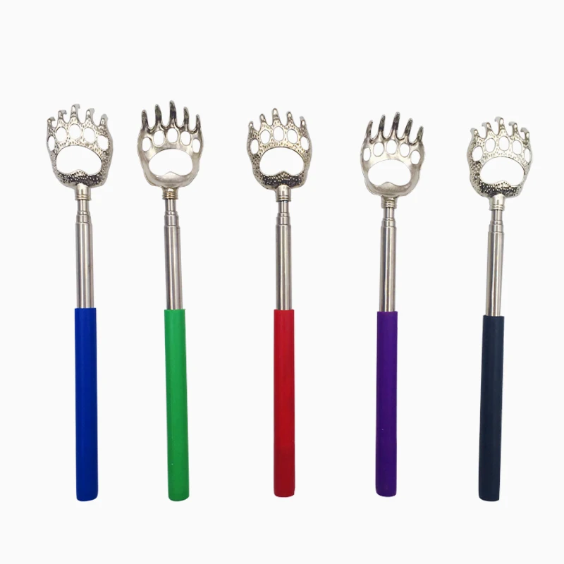 Массажер для спины телескопическая чесалка скребок самомассажер против зуда