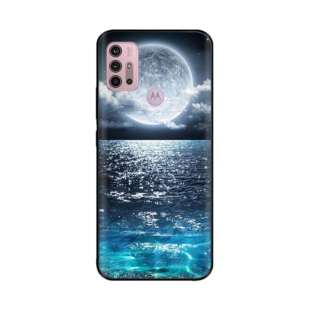 For Moto G30 Case Cool Fashion Pattern Back Cover For Motorola Moto G10 G20 Case for MotoG30 G 30 Bumper Soft TPU Silicone Cover