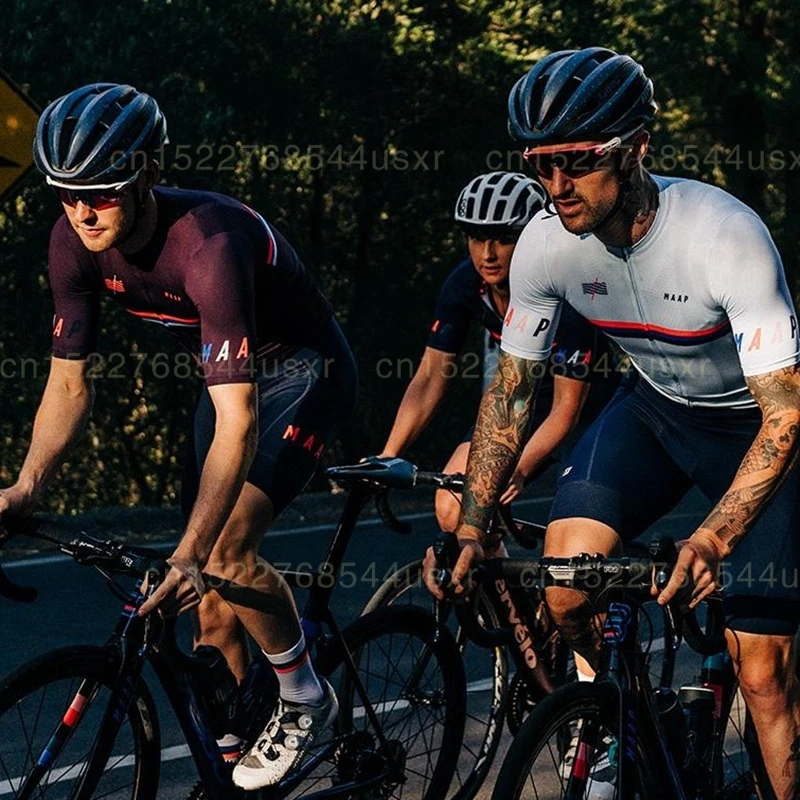Мужская быстросохнущая велосипедная майка MAAP MOVE дышащая Джерси mtb для езды на