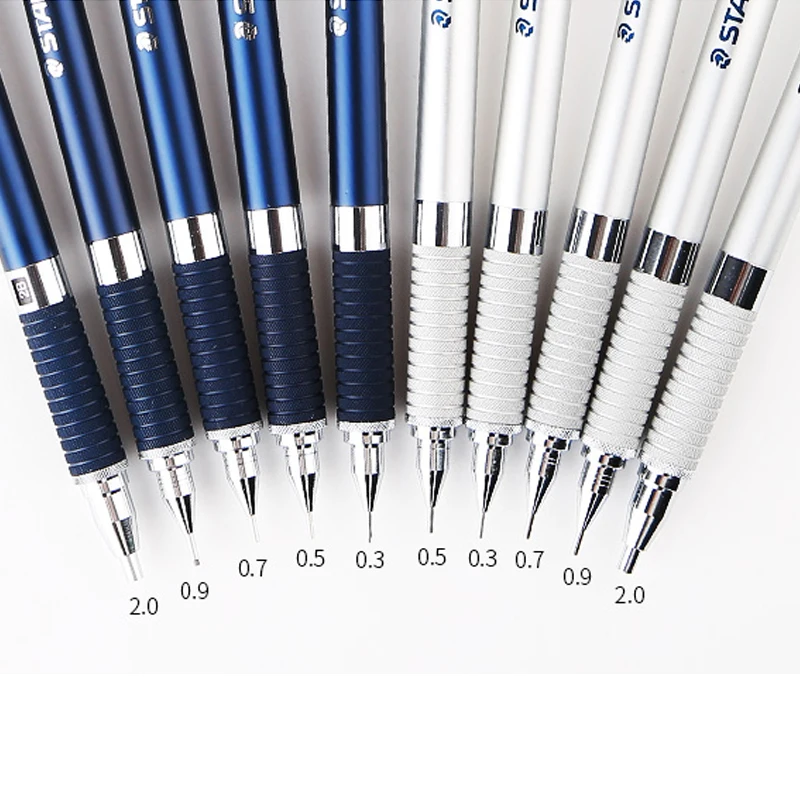 1 шт. Staedtler 925; большие размеры 35-механический карандаш 0,3/0,5/0,7/0,9/2,0 мм школьные канцелярские принадлежности металлический механический стержень для карандаша