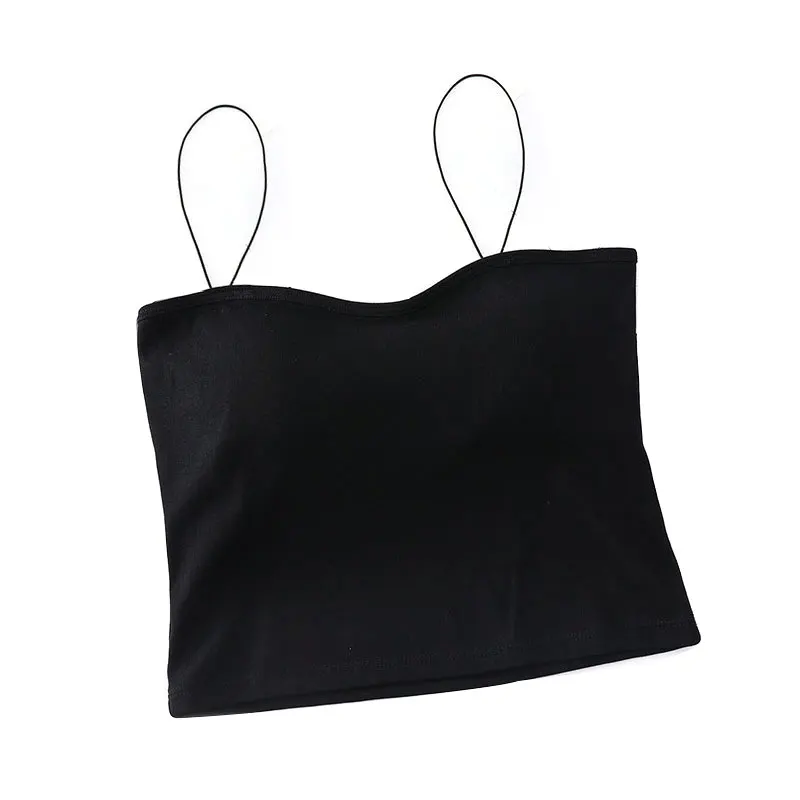 Женский однотонный укороченный топ повседневный жилет Летний без рукавов блузка