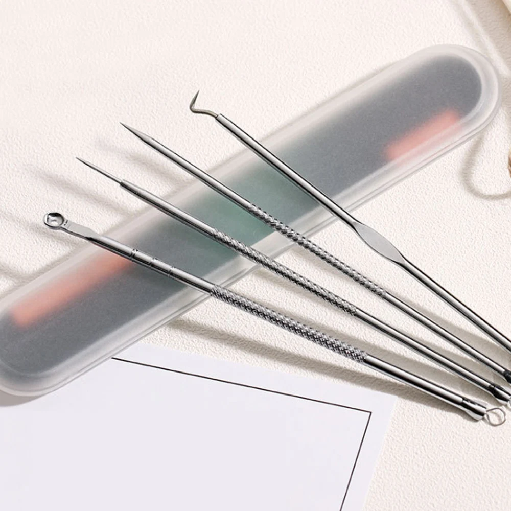 4 в 1 набор инструментов для удаления чёрных точек на лице|Устройство ухода за