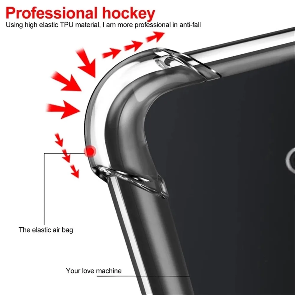 Прозрачный чехол для Samsung Galaxy A12 A22 A32 A42 A52 A72 A71 A51 A31 A21s A70 A50 A40 A33 A53 Силиконовый