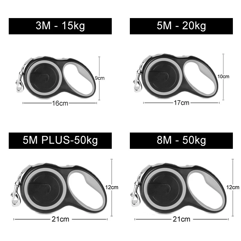 Автоматический выдвижной прочный поводок для собак длинный сильный прогулок