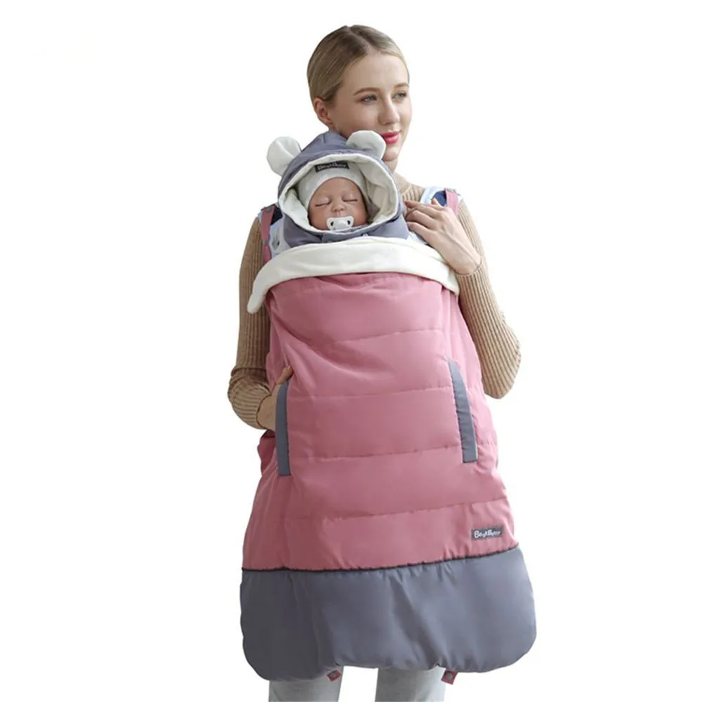 Новинка Детское пальто-кенгуру сезон осень-зима детская накидка для