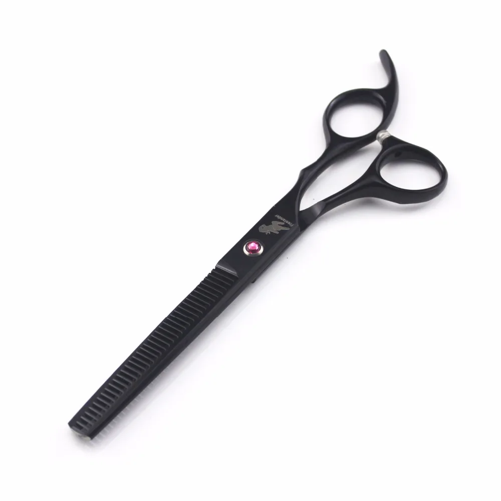 Профессиональные Фотоэлементы 7 дюймов прямые филировочные ножницы и изогнутые