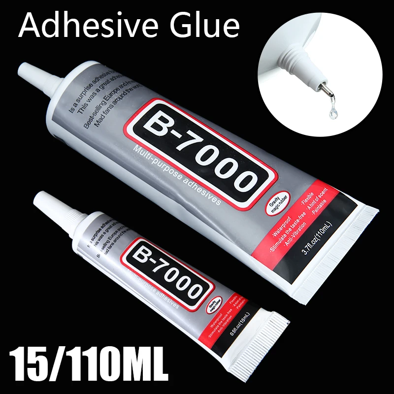 

15/25/50/110ml Adhesive Glue Super Liquid Glue Nail Gel Epoxy Resin Adhesive DIY Jewelry Rhinestone Phone Screen Glass Glue