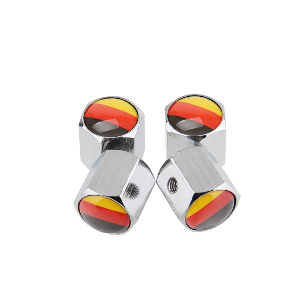 

Крышка клапана автомобильной шины с немецким флагом, противокражная Крышка для Volkswagen, Mercedes, Benz, Audi, Opel, BMW, Ford, автомобили Skoda, Renault Seat, Hyundai