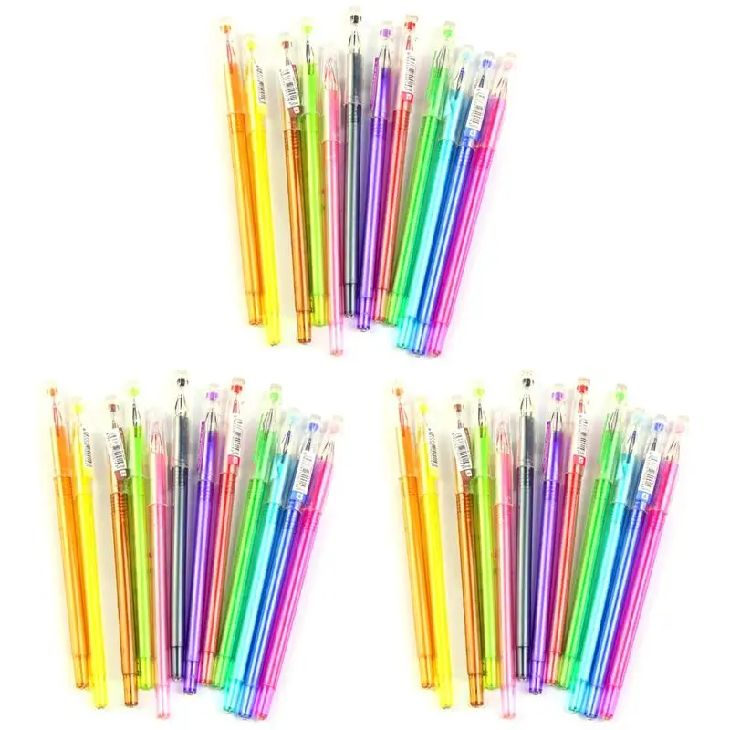 

Набор цветных гелевых ручек для рисования, 36 упаковок, 0,5 мм