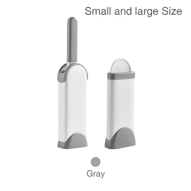 2pc Grey Щетка для удаления волос для домашних животных, собак, кошек, расчесок, быстрое удаление макияжа, щетка для одежды, двусторонняя, для дома, мебели, дивана, щетка для чистки собак, инструмент - Цвет: 2pc Grey