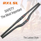 УГЛЕРОДНЫЙ руль для горного велосипеда MTB 31,8 RXL SL Горный Руль велосипед для гонок углеродный черный 3K матовый стояк плоский руль для горного велосипеда