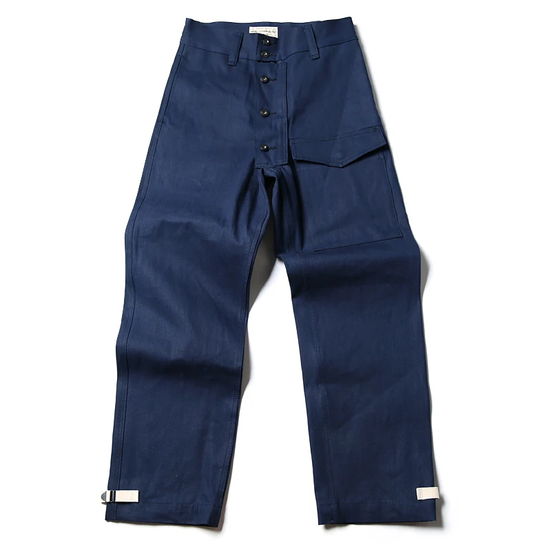 Брюки мужские для влажной погоды цвета индиго|Повседневные брюки| |