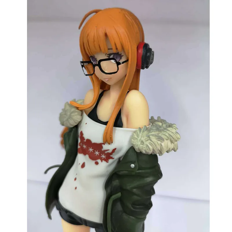 

Anime PERSONA5 the Animation THE DAY BREAKERS Futaba Sakura 1/7 PVC Action Figure Figurines toy gift doll T30 21cm