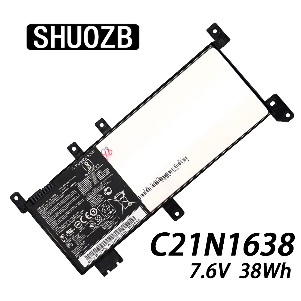 Новинка 7 V 38Wh C21N1638 Аккумулятор для ноутбука ASUS X442UR X442UQ X442UN X442UA X442UF F442U F442UR A480U VivoBook