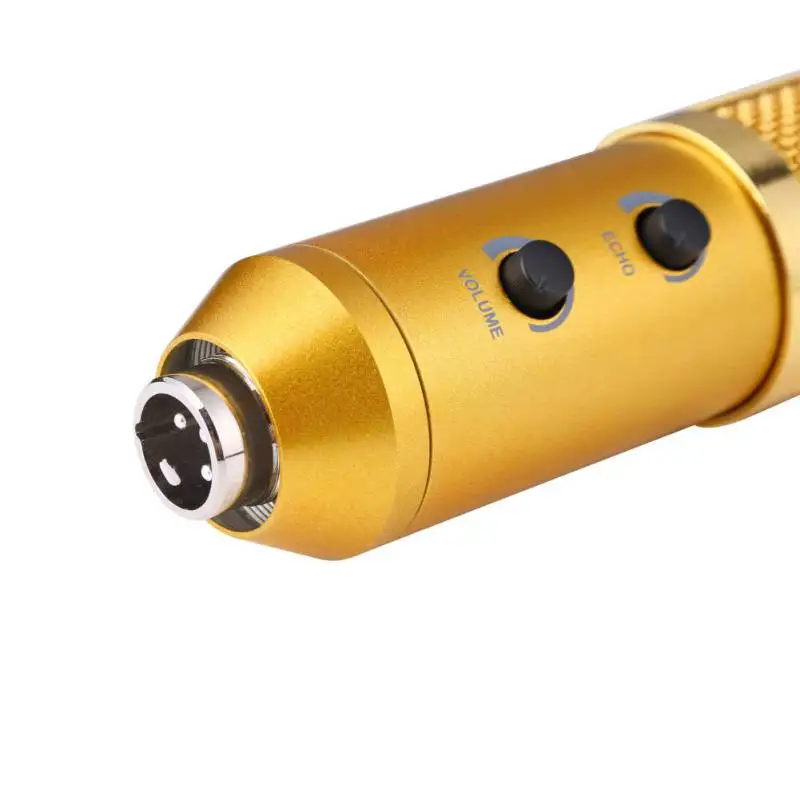 USB конденсаторный микрофон профессиональный проводной для компьютерной студии