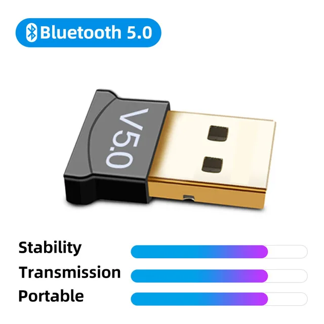 Bluetooth USB BT 5 0 адаптеры беспроводной компьютерный адаптер аудио приемник