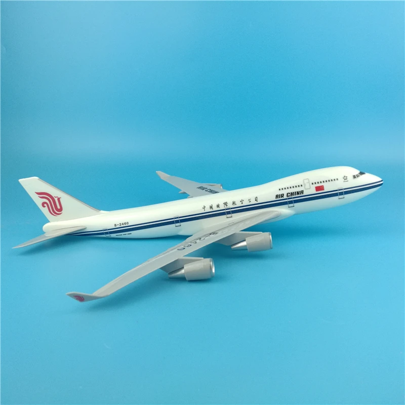 

32cm Air China Boeing 747 Simulation Static Resin Airplane Model China International Airline 747 Aircraft Scale Model Decoration