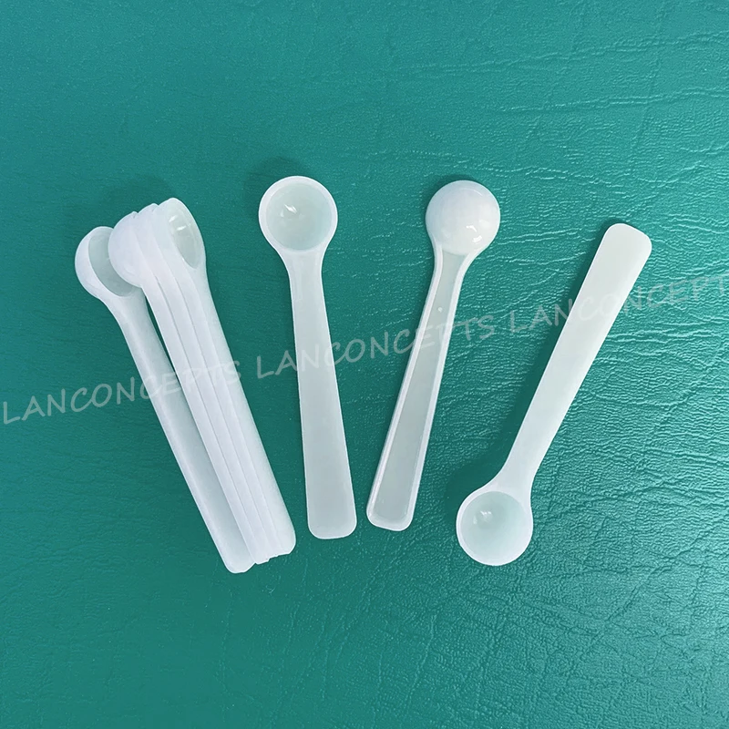 0 25 г мерный Совок из пластика 5 мл Micro Spoon мерные ложки белые совки 200 шт./лот