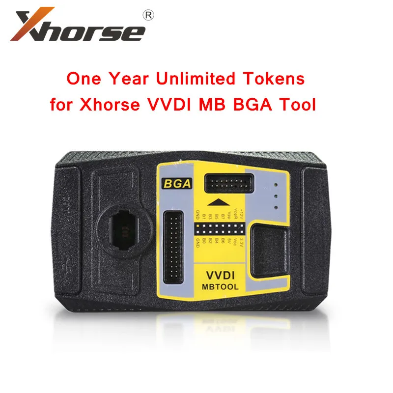 

Xhorse One Year Unlimited Tokens for Xhorse VVDI MB BGA Tool for One Year Period for BENZ Password Calculation Unlimited Token