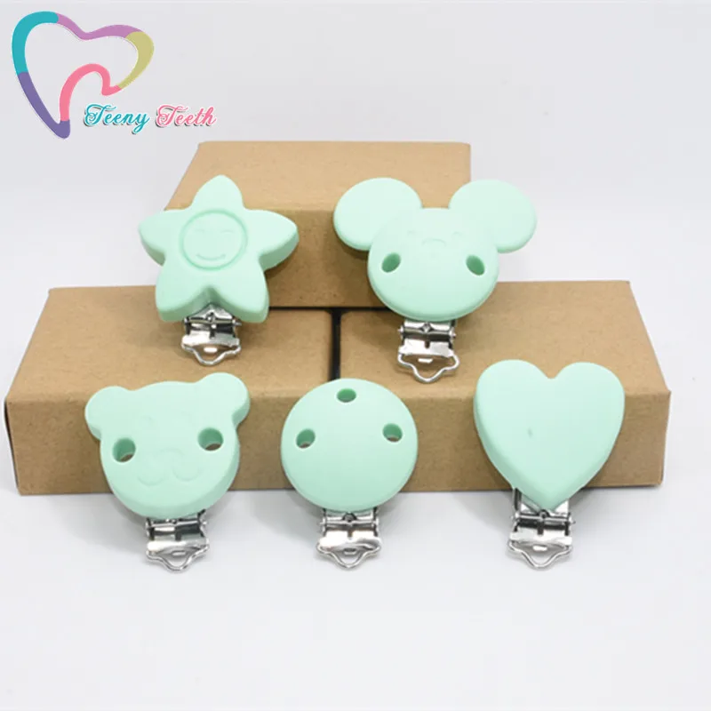 1 шт. силиконовые зажимы для соски-пустышки | Украшения и аксессуары