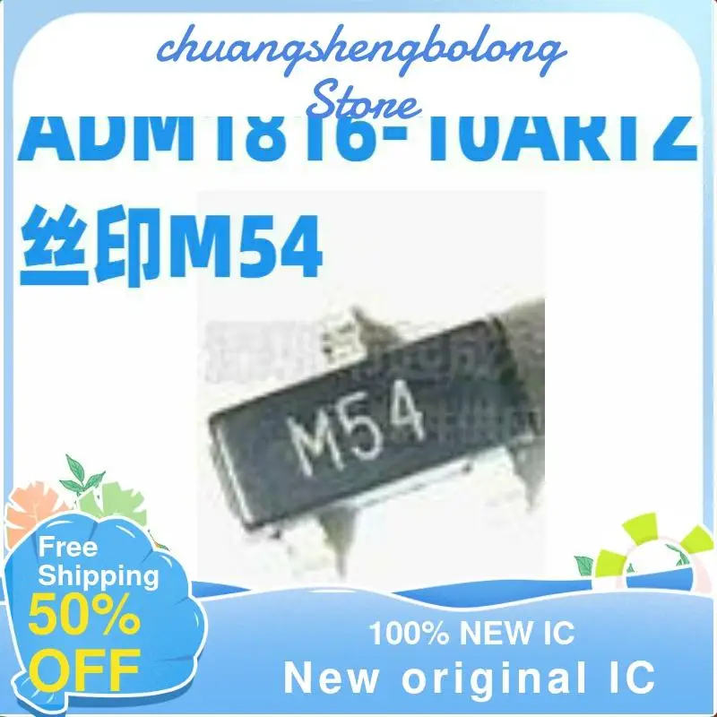 

10-200PCS ADM1816-10ARTZ M54 SOT23-3 nuevo original