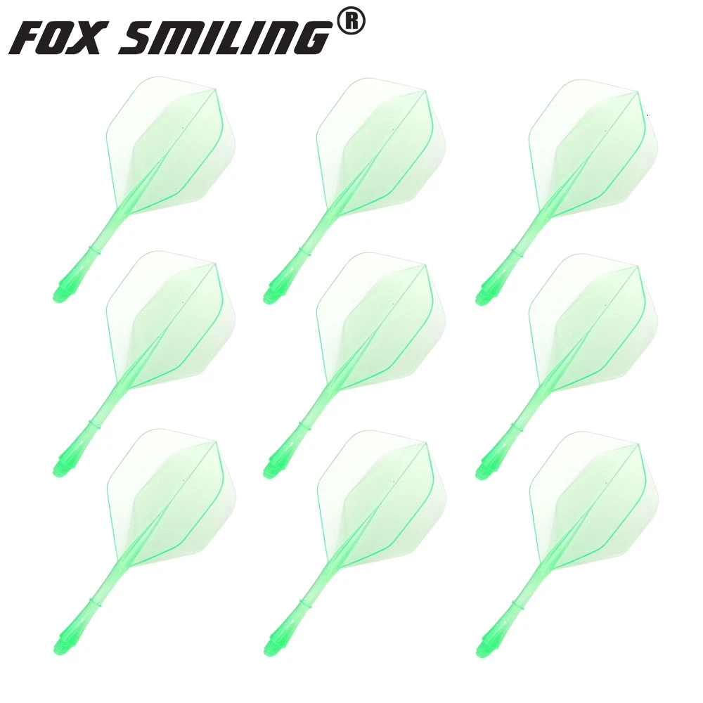 new green 9pcs 9/6 шт Мягкая Дротика в одном полете прочная анти-падение профессиональная Дротика 2BA винт с очень хорошим качеством - Цвет: new green 9pcs